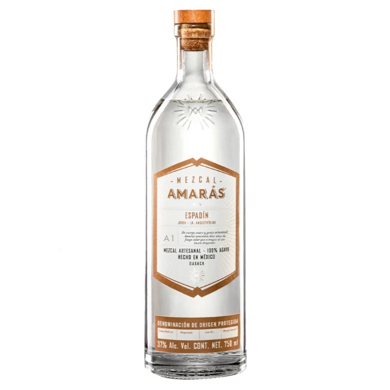 Amaras Mezcal Artesanal Joven Espadn 750mL