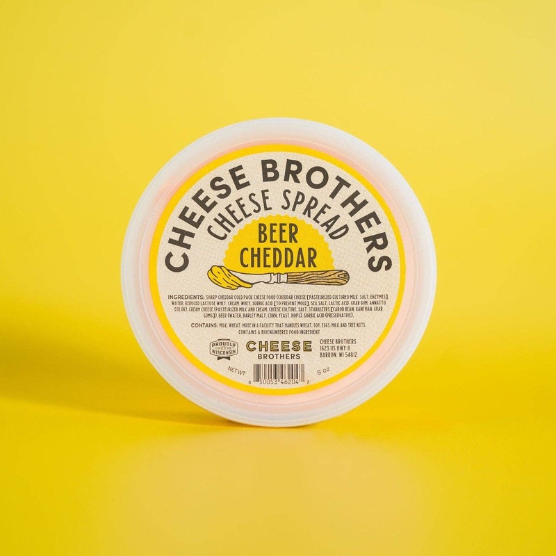Cheese Brothers Beer Cheddar Cheese Spread, Wisconsin
