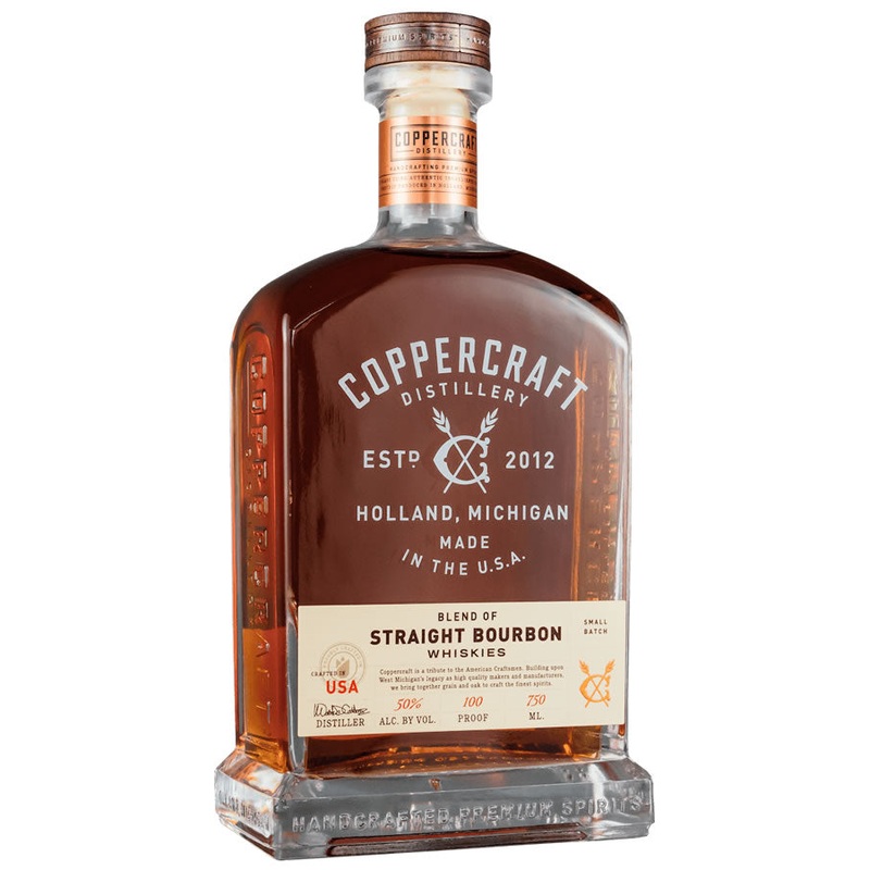 Coppercraft Distillery Blend of Straight Bourbon 750ML