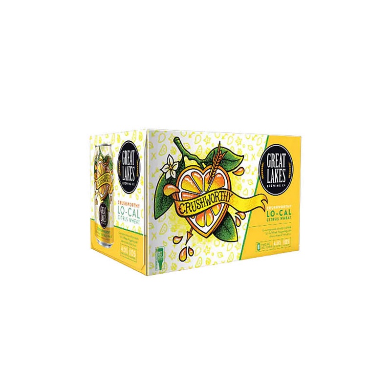 Great Lakes Crushworthy Lo-Cal Citrus Wheat 6Pk