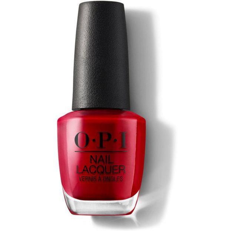 OPI Nail Lacquer - Red Hot Rio 0.5 oz - #NLA70
