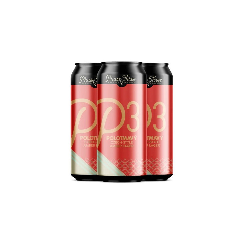 Phase Three P3 Polotmavy Lager 4Pk