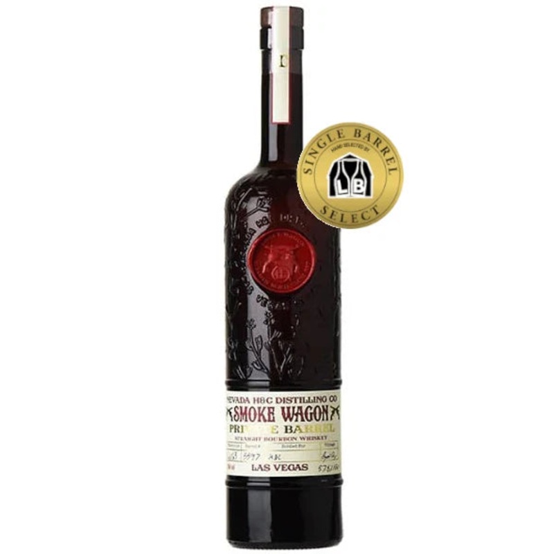 Smoke Wagon Liquor Barn Private Barrel 7 Year Bourbon 750ML