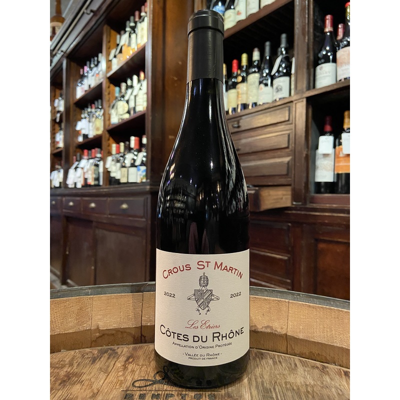 2022 Crous St Martin Cotes du Rhone Les Etriers