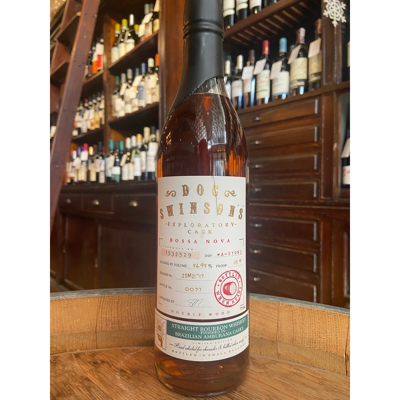 Doc Swinson's Exploratory Cask Bossa Nova Straight Bourbon Whiskey