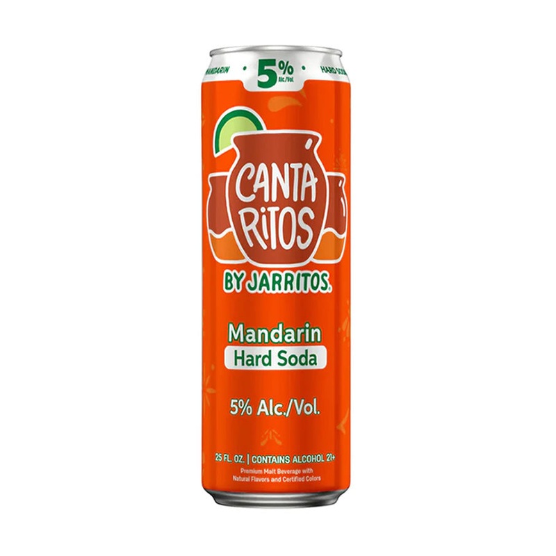 Jarritos Cantaritos Mandarin Hard Soda 25OZ