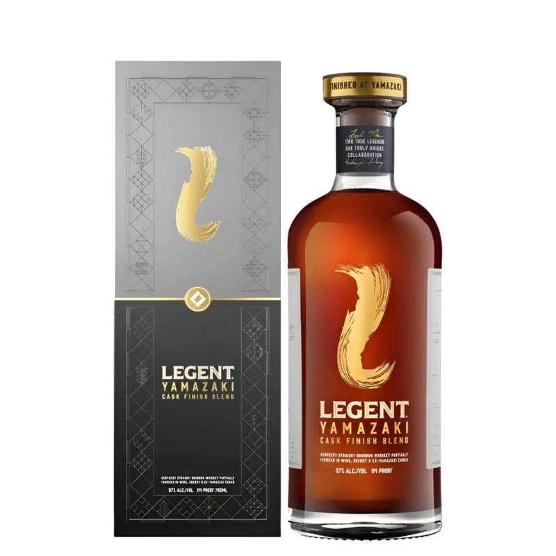 Legent Yamazaki Cask Finish Blend Kentucky Straight Bourbon Whiskey 750 ml