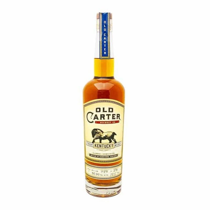 Old Carter Straight Kentucky Whiskey - Batch 1 117.5 Proof (750ml)
