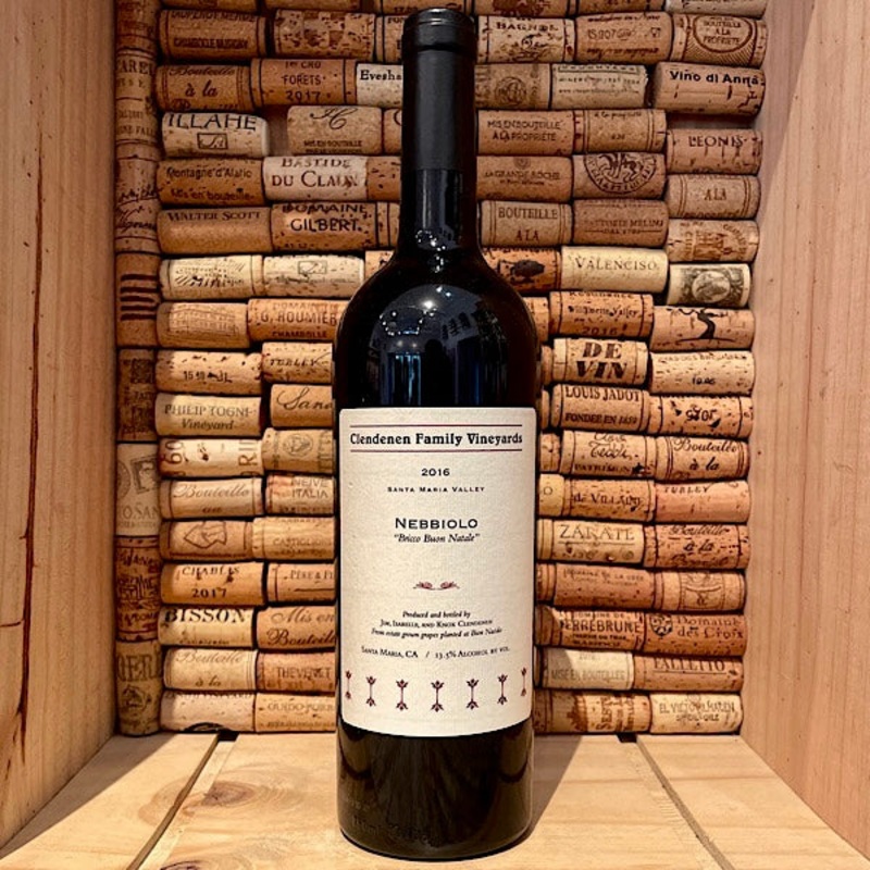 Clendenen Family Vineyards 'Bricco Buon Natale' Santa Maria Valley Nebbiolo 2016