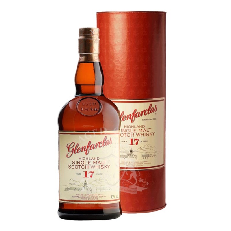 Glenfarclas 17 Year Single Malt Scotch Whisky (750ml)