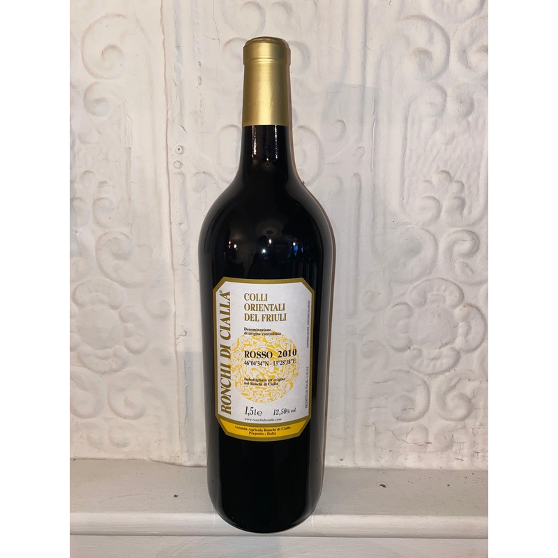 Rosso, Ronchi di Cialla 2010 Magnum (Friuli, Italy)