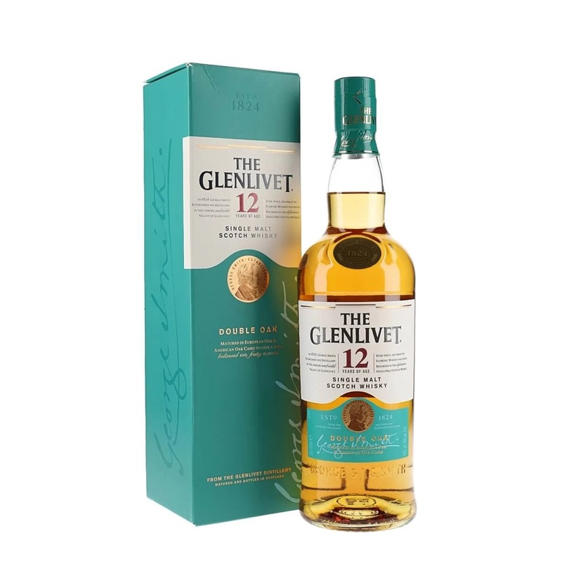 Glenlivet 12 Year Single Malt Scotch Whisky 1L