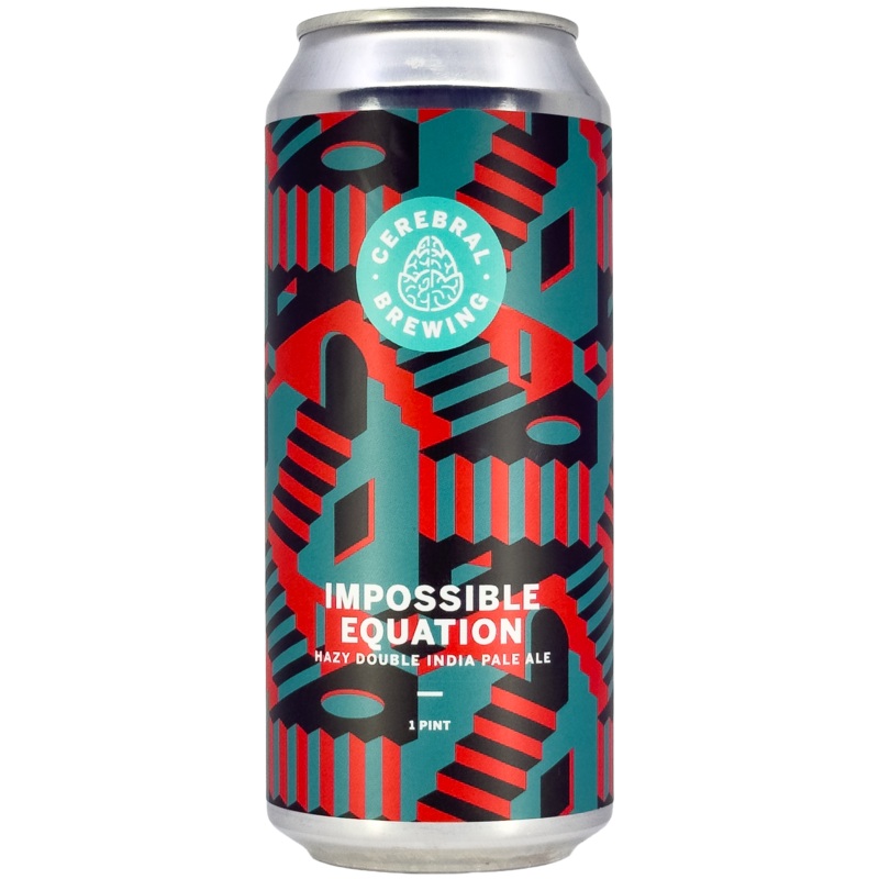 Cerebral Brewing 'Impossible Equation' Double IPA Beer, Colorado