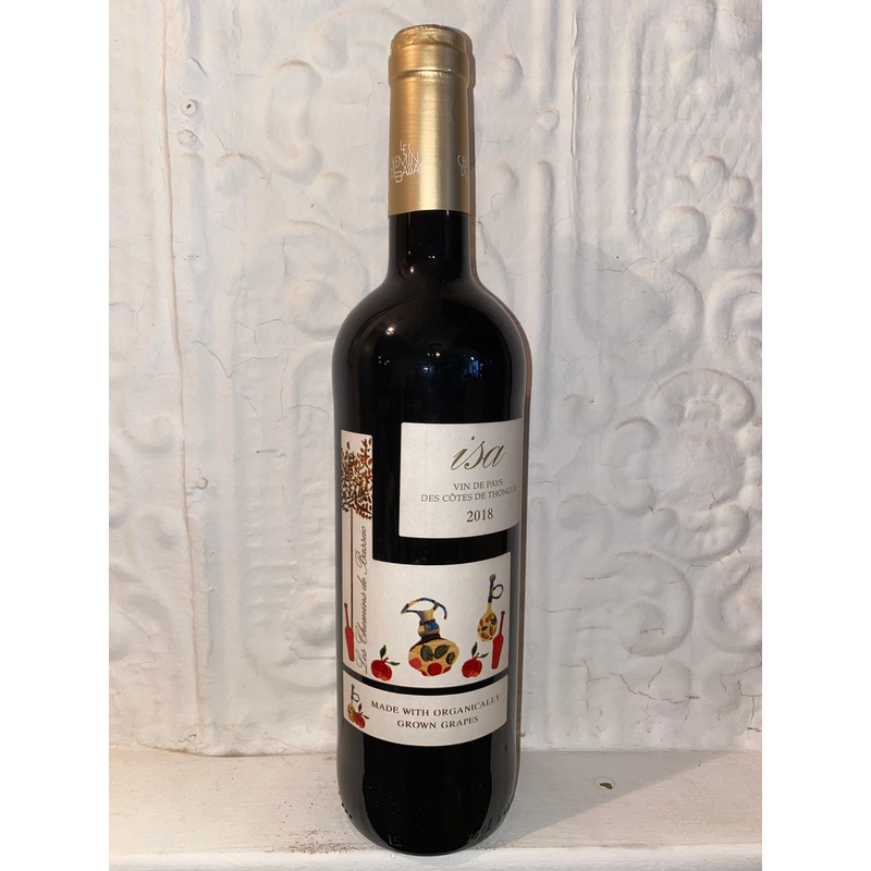 Cotes de Thongue Rouge "Isa", Les Chemins de Bassac 2018 (Languedoc, France)