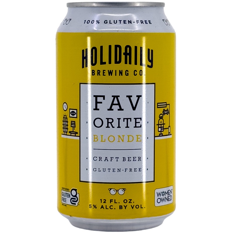 Holidaily Brewing Co. Favorite Blonde Beer, Colorado, USA