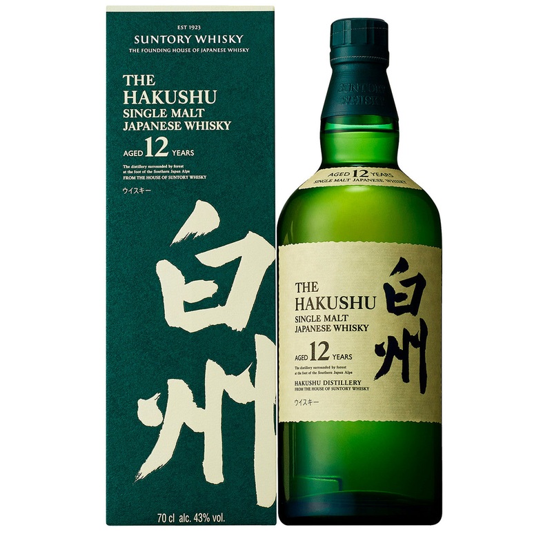 Suntory - Hakushu 12 Year Old Single Malt Whisky