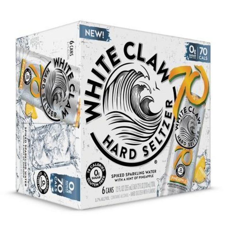 White Claw Pineapple 7.0% ABV 6-Pack