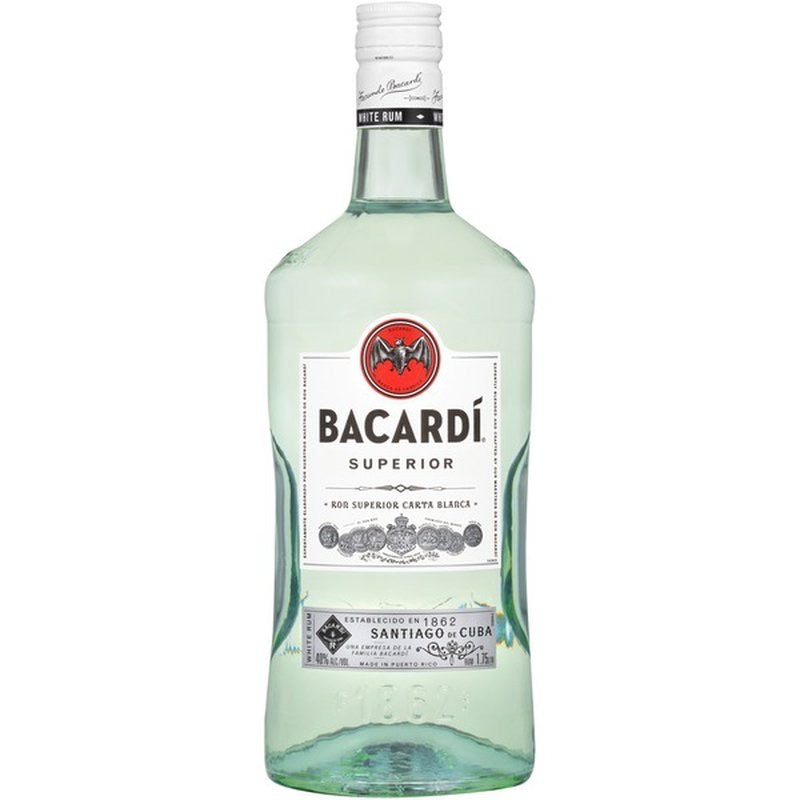Bacardi Superior Rum 1.75L Glass Bottle