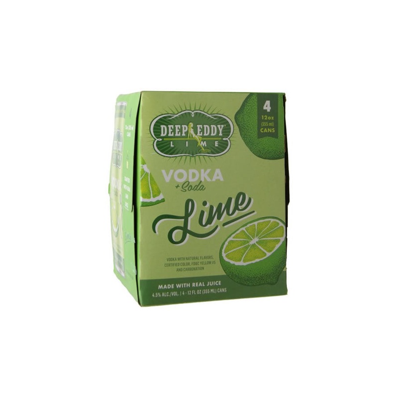 Deep Eddy Vodka and Soda Lime 4Pk