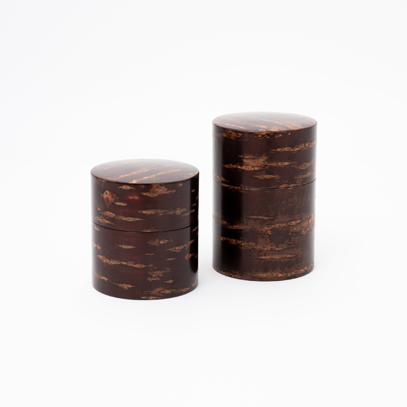 Handcrafted Yatsuyanagi Akita Cherry Bark Tea Canister
