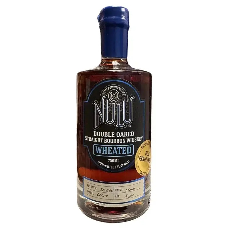 Nulu 8 Year Single Barrel Double Oaked Wheated Bourbon Old Fashioned 111.6 Proof