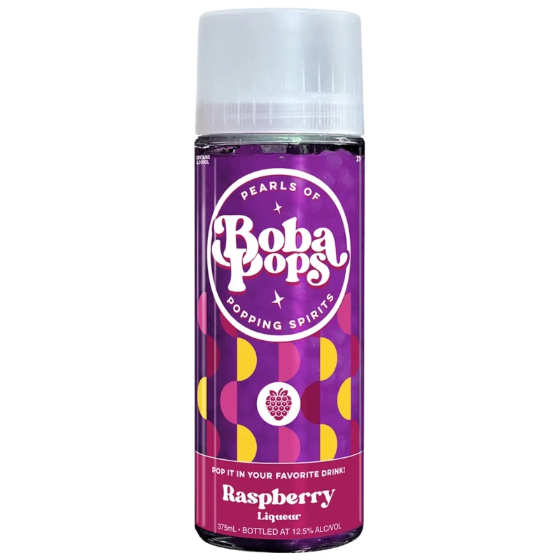Boba Pops Cocktail Caviar Raspberry