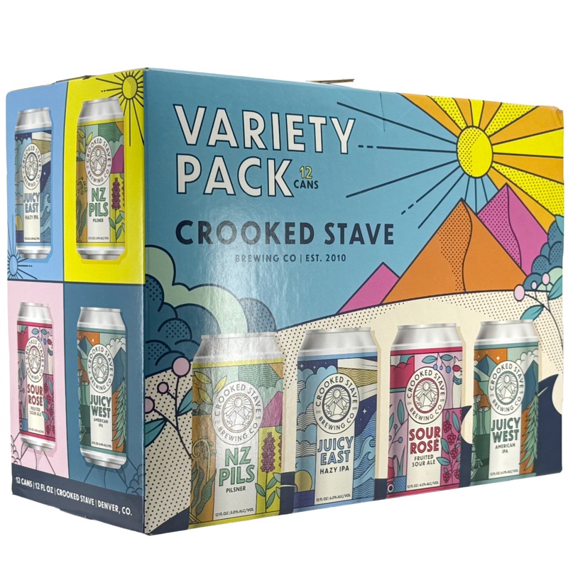 Crooked Stave 'Variety Pack 2.0' Beer, Colorado, USA