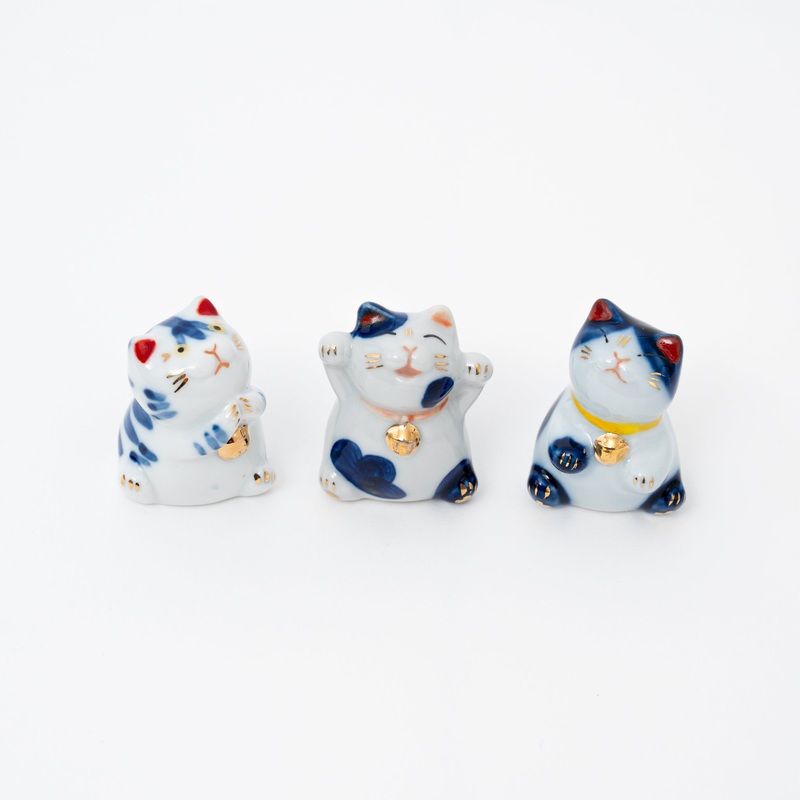 Hand-painted Cat Chopstick Rest