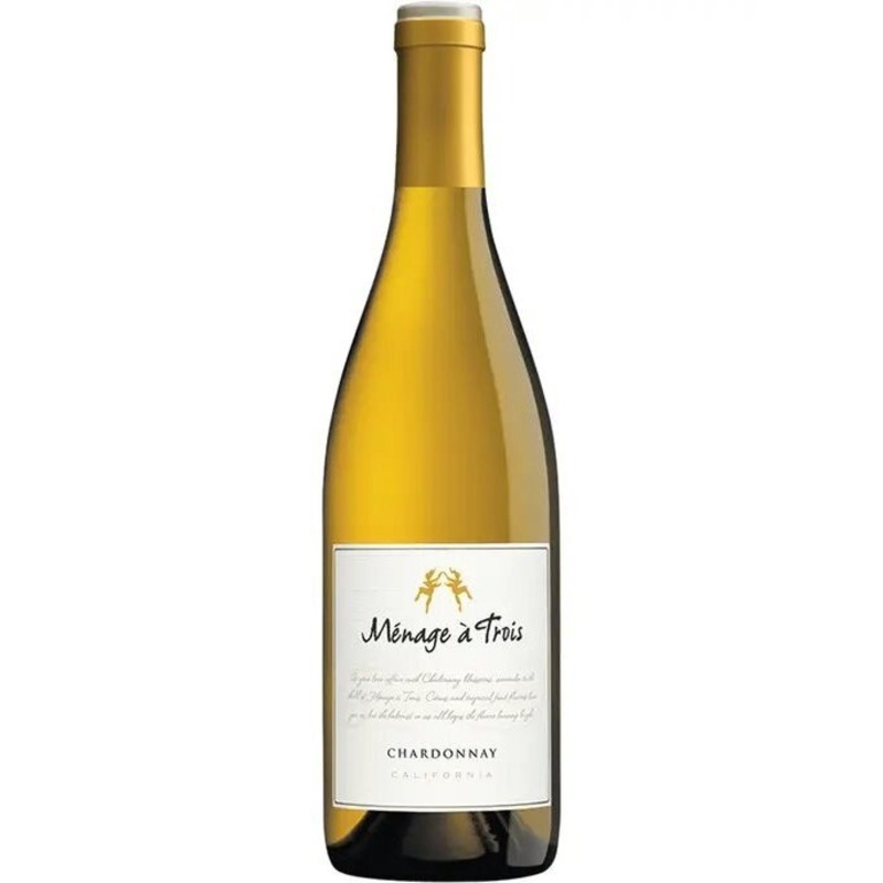 Menage a Trois Chardonnay California (750ml)