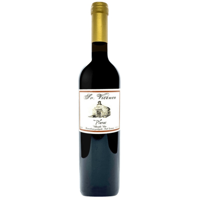 SV. Vicenco - Plavac Lastovo Red Wine 2016 (750ml)