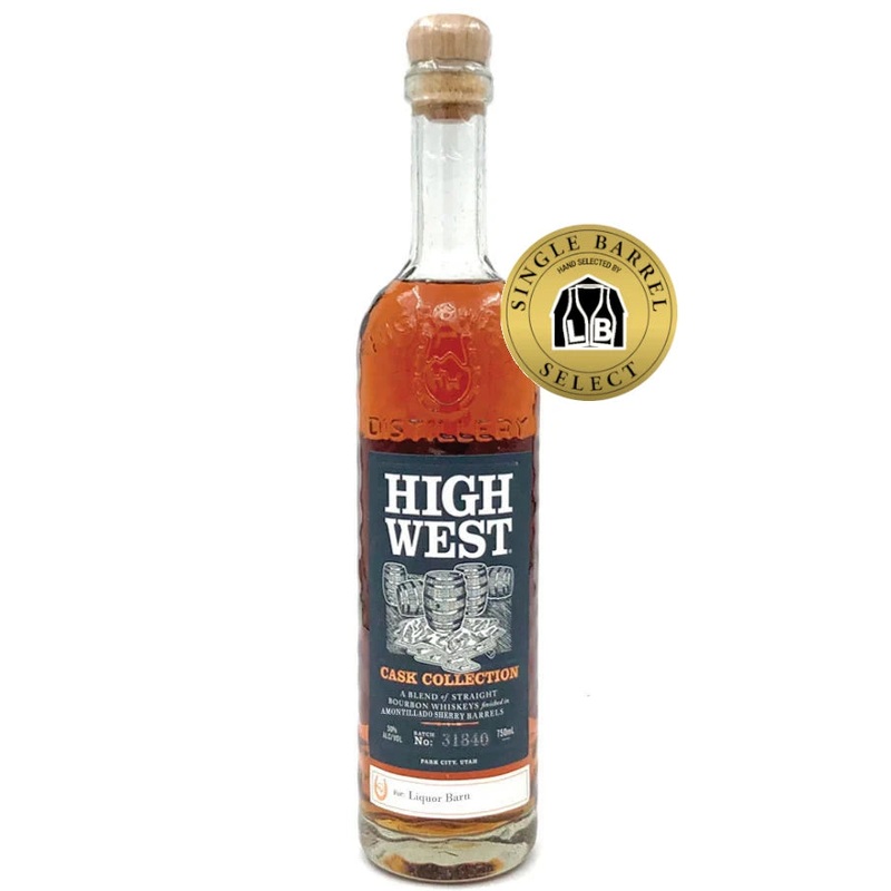 High West Liquor Barn Barrel Select Amontillado Sherry Cask Finish Bourbon 750ML